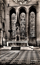 Laon Aisne Cathedrale L Autel de la Cathédrale Notre Dame Postcard L3