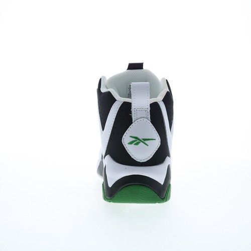 Reebok Hurrikaze II Mens White Leather Basketball Inspired Sneakers Shoes - Picture 7 of 8
