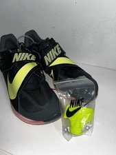 Size 9.5 - Nike Zoom Long Jump Anthracite Pink Volt With Spikes