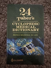 Taber's Cyclopedic Medical Dictionary 24th Edition, Includes Access Code Unused
