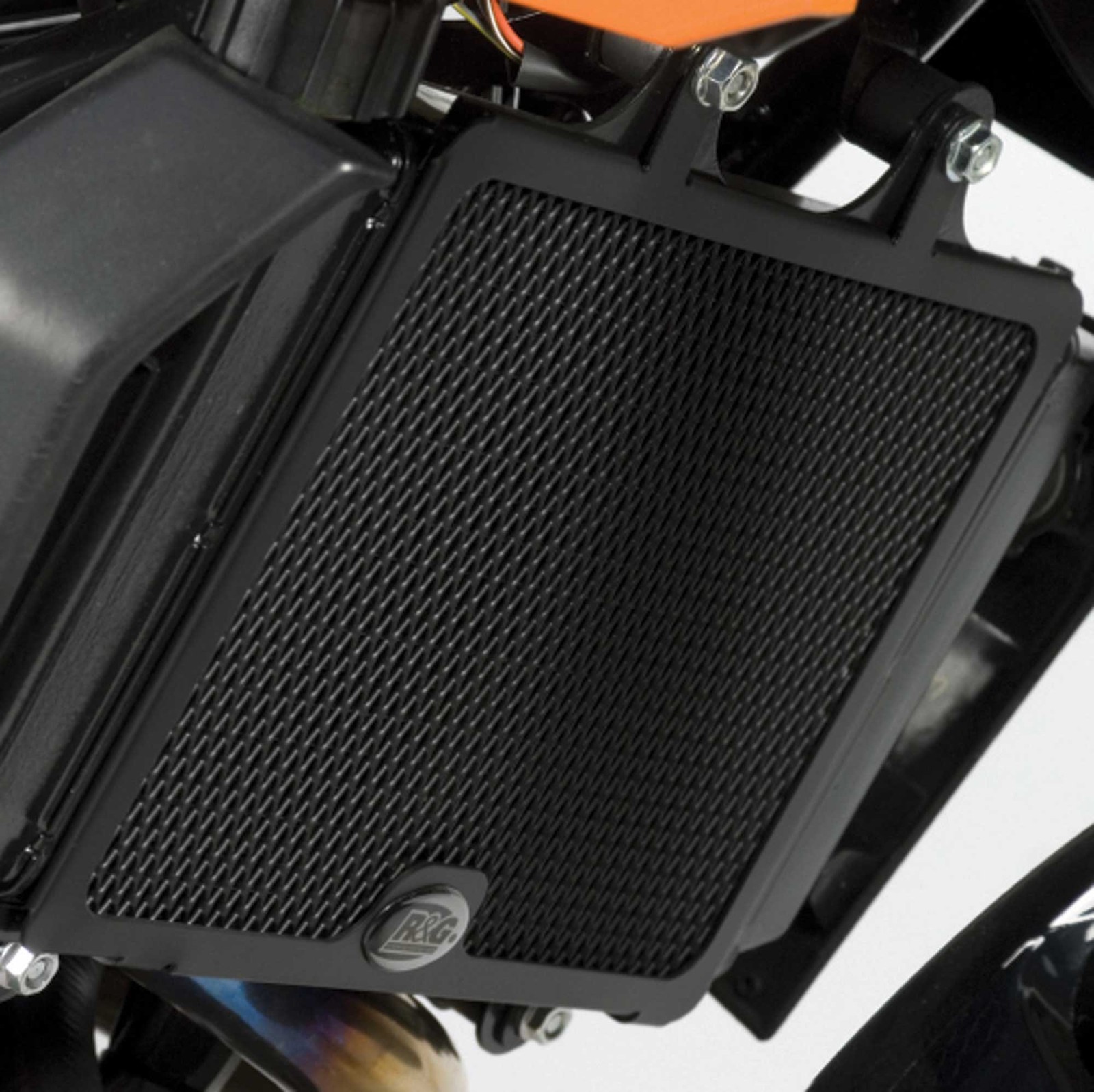 R&G Motorcycle Radiator Guard Black For Suzuki 2016 GSX-R600 L6