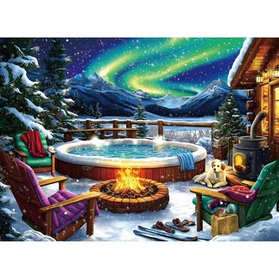 Northern Lights Puzzle - 500 Piece Puzzles for Adults Vivid Imagery Impossibl...