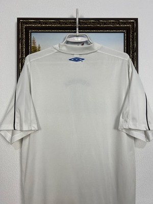 Vintage 2000's Umbro Chelsea Train Football Shirt Soccer White