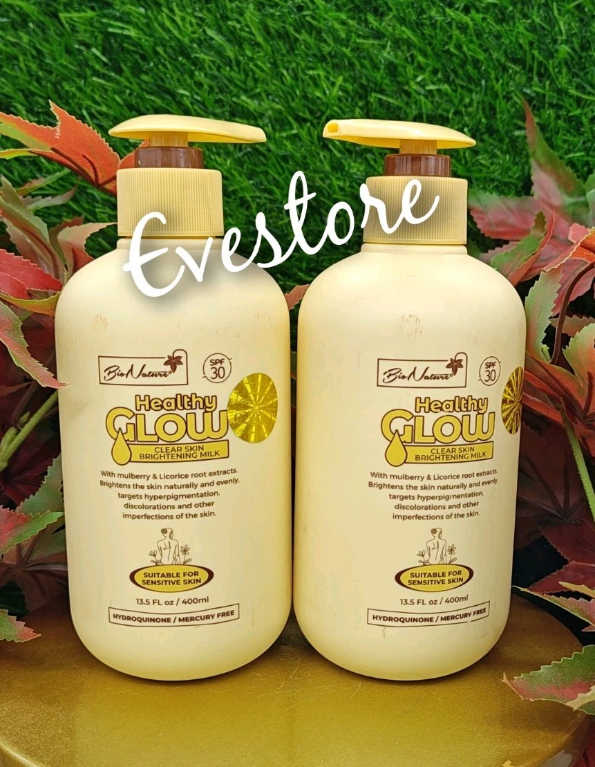 X 2 Healthy Glow Milk mulberry & Licorice Lotion Bio Nature 