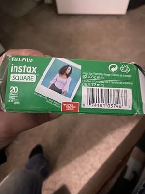 Fujifilm Instax Square Color Instant Film 20 Sheets