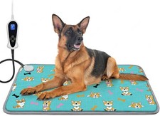 Large Pet Heating Pad Electric Blanket Waterproof Mat Warmer Washable Dog Cat