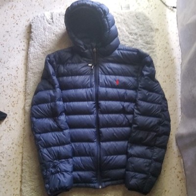 Polo Ralph Lauren Men's Navy Blue Puffer Jacket