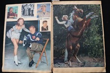 1940'S-1950'S MOVIE STARS SCRAPBOOK - GENE AUTRY - GINGER ROGERS - E 24881