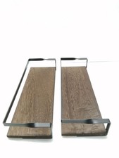 Uten Schweberegal Holz,Rustikales Wandregal Kuecheregal Vintag Handtuchhalter