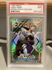 1995 Finest Hideo Nomo Refractor W/Coating (CENTERED FRONT & BACK!)