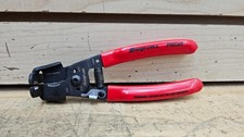 Snap On Tools 7 In-line Wire Strippercutter Red Pwch7 Usa