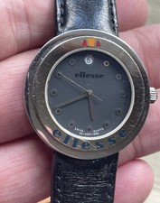 Ellesse Men’s Vintage Watch Boxed New Battery Fitted Swiss Quartz Movement 