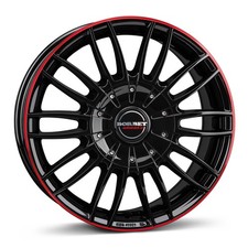 Borbet CW3 7.5x18 ET55 6x1397 SWRED wheels for VW Amarok