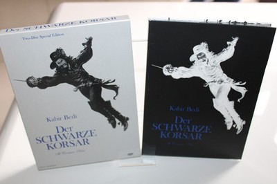 Der schwarze Korsar (Dvd) (Kabir Bedi) 2Dvds Pappschuber Edition