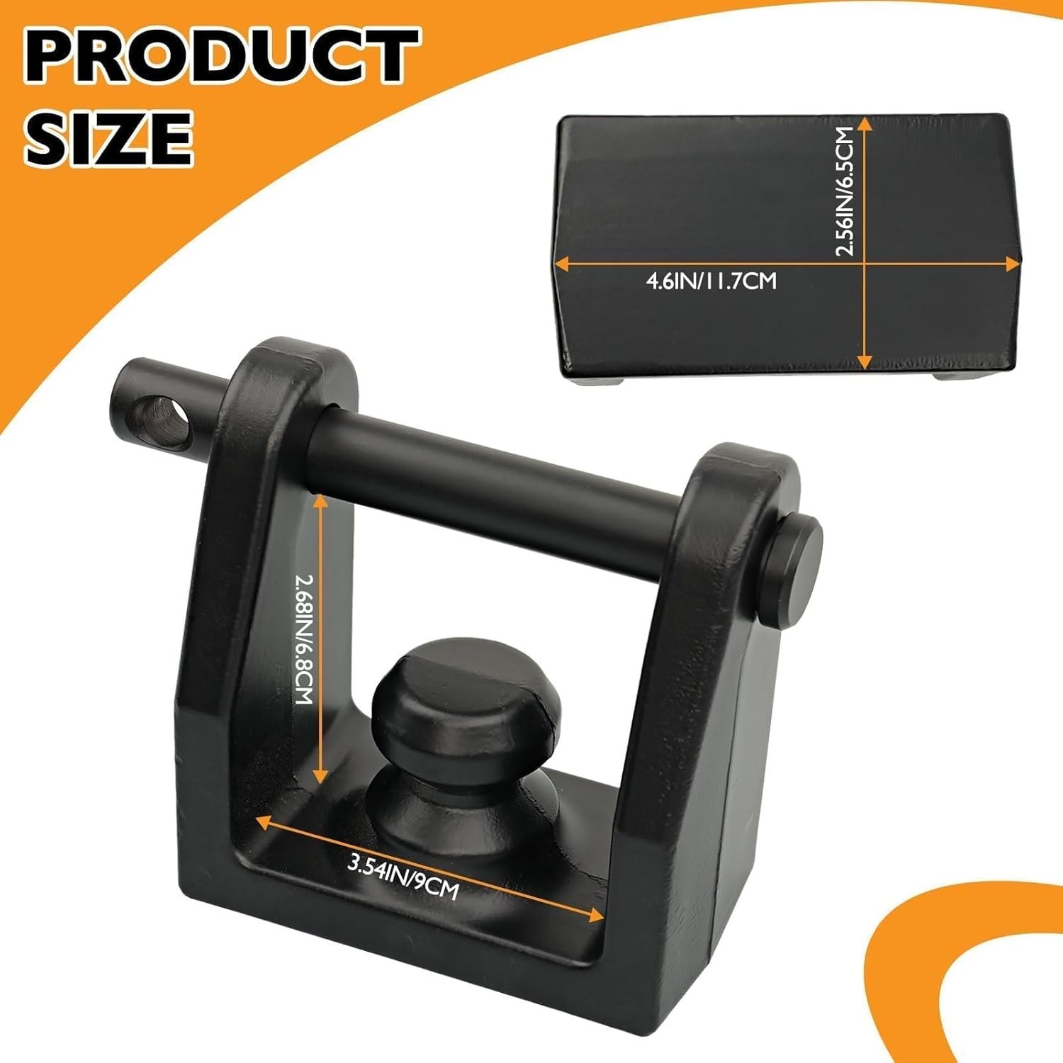 TL-20 Hitch Lock For Bulldog Style Couplers  Combination Lock Heavy-Duty Trailer