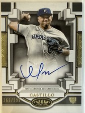 2023 Topps Tier One - Breakout Autographs Max Castillo #BOA-MC1 /299 (AU, RC)