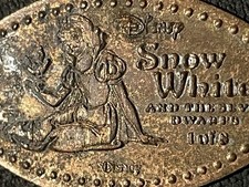 Snow White And The Seven Dwarfs Disney Zc Elongated Penny #020714