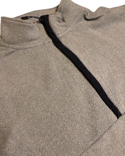 Men's Polar Fleece Half Zip Sweatshirt - Goodfellow & Co Blue - Picture 10 of 10