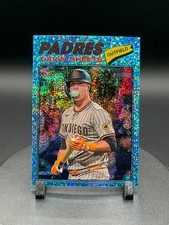 2026 Topps Heritage Chrome Blue Sparkle #127 Gavin Sheets, San Diego Padres*