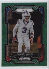 2023 Panini Prizm Green Wave Prizm Damar Hamlin #27 0q5