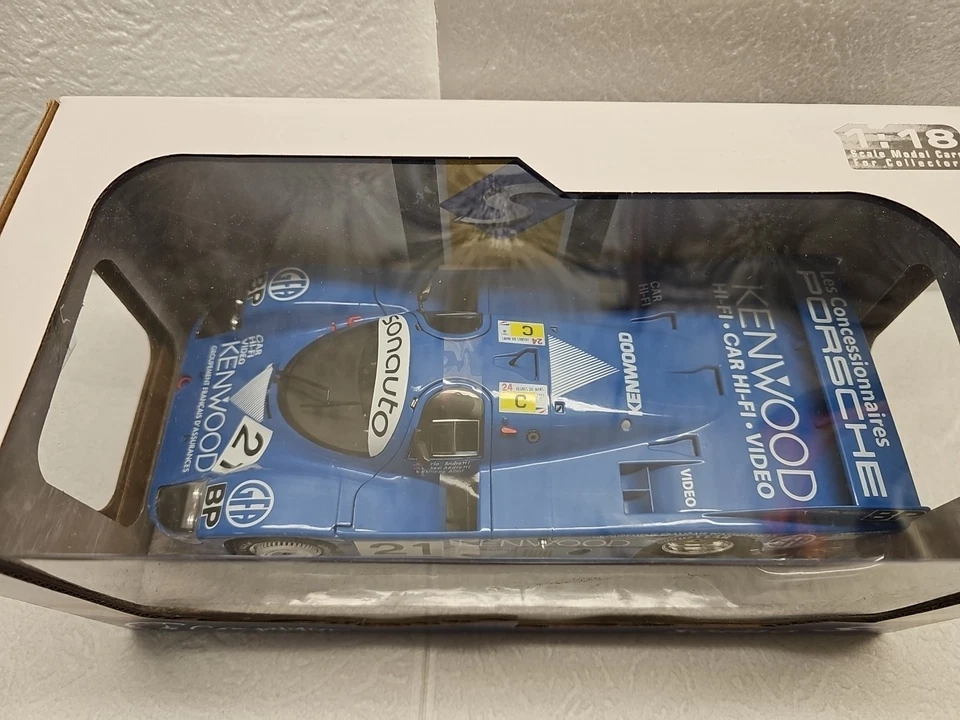 SOLIDO 1805504 MINIATURE PORSCHE 956LH 24H LE MANS 1983 1/18 - Photo 3/4