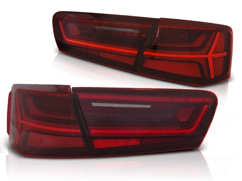 LED Rückleuchten für Audi A6 4G C7 Limo Bj. 2011-2014 Rot dynamischer Blinker - Bild 3 von 4