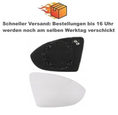 Außenspiegel Beheizbarer Außenspiegeleinsatz VW Golf VII 7 12 - Rechts