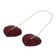 Heart Reusable Breast Nipple Cover Bra Pasties Pad Stickers Red