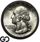 1934-D Washington Quarter, Superb Gem BU++, Tough This Nice!