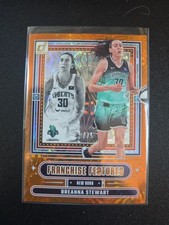 Breanna Stewart 2025 Donruss Franchise Features 10 Orange Fireworks /75 Liberty
