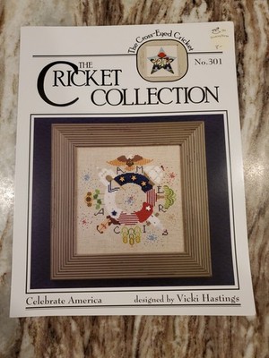 The Cricket Collection Cross Stitch Chart - Celebrate America