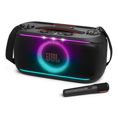 JBL PartyBox On-The-Go 2 Plus Portable Party Speaker with Digital Microphone