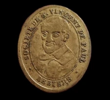 Emergency Tokens – Béziers – Society of Saint Vincent de Paul, Soup Voucher