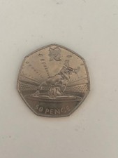 2011 Olympic Wrestling 50p Coin Circulated Condition - Available on eBay