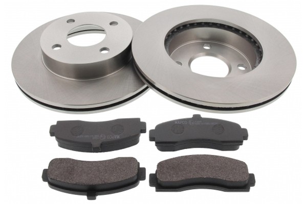 Bremsensatz Scheibenbremse Mapco 47518 FüR Nissan K11 Micra 2 16V HK11 AK11-image