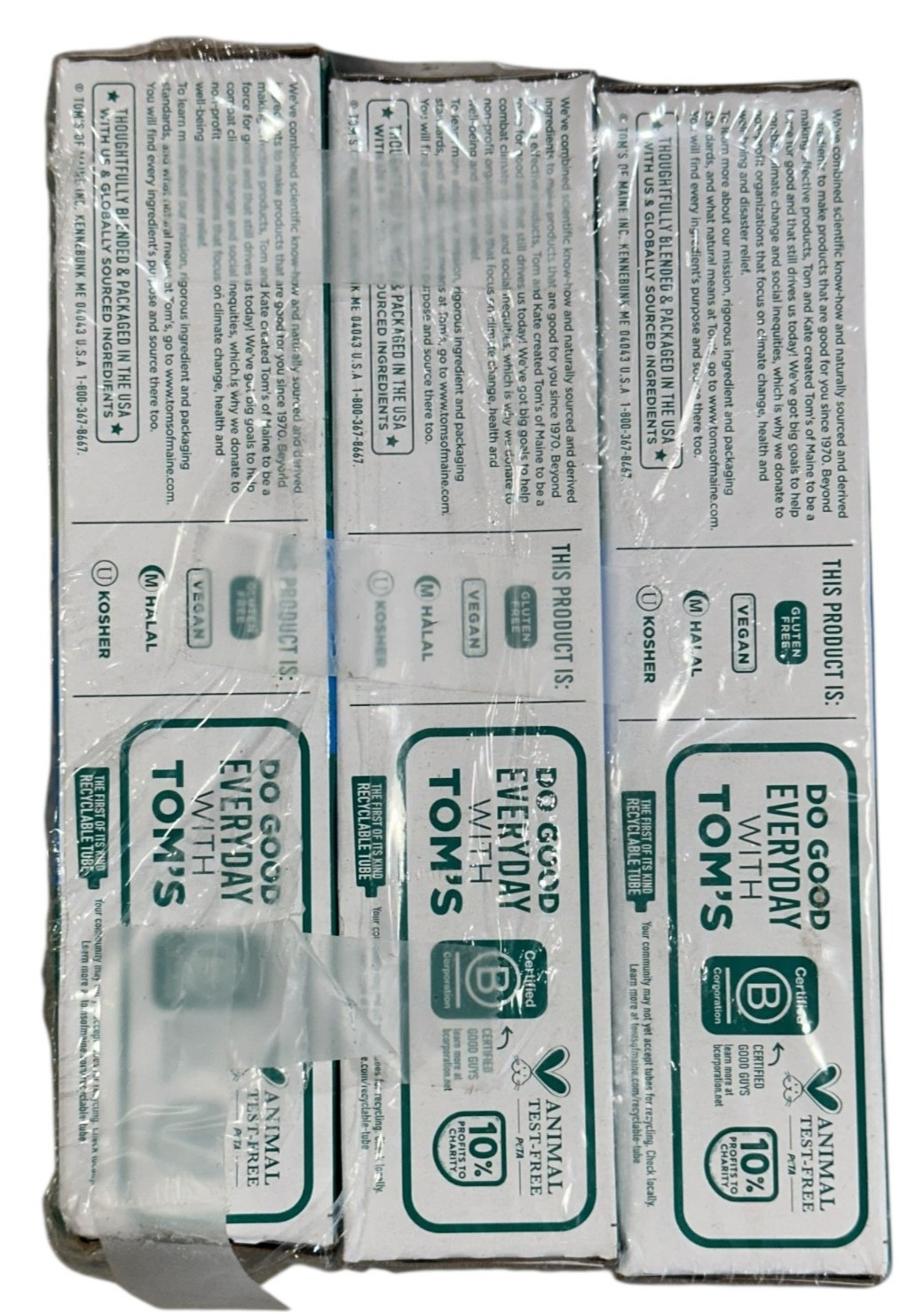 Tom's of Maine Rapid Relief Sensitive Toothpaste, Fresh Mint, Exp 7/26