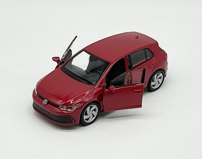 Kinsmart 1:38 ,,Volkswagen VW Golf 8 GTI,, mit Rückzugmotor ca. 13 cm. NEUHEIT