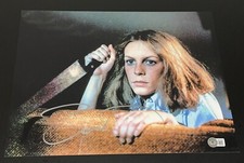Jamie Lee Curtis Signed 11x14 Photo Halloween Movie Icon Laurie Beckett BAS B2