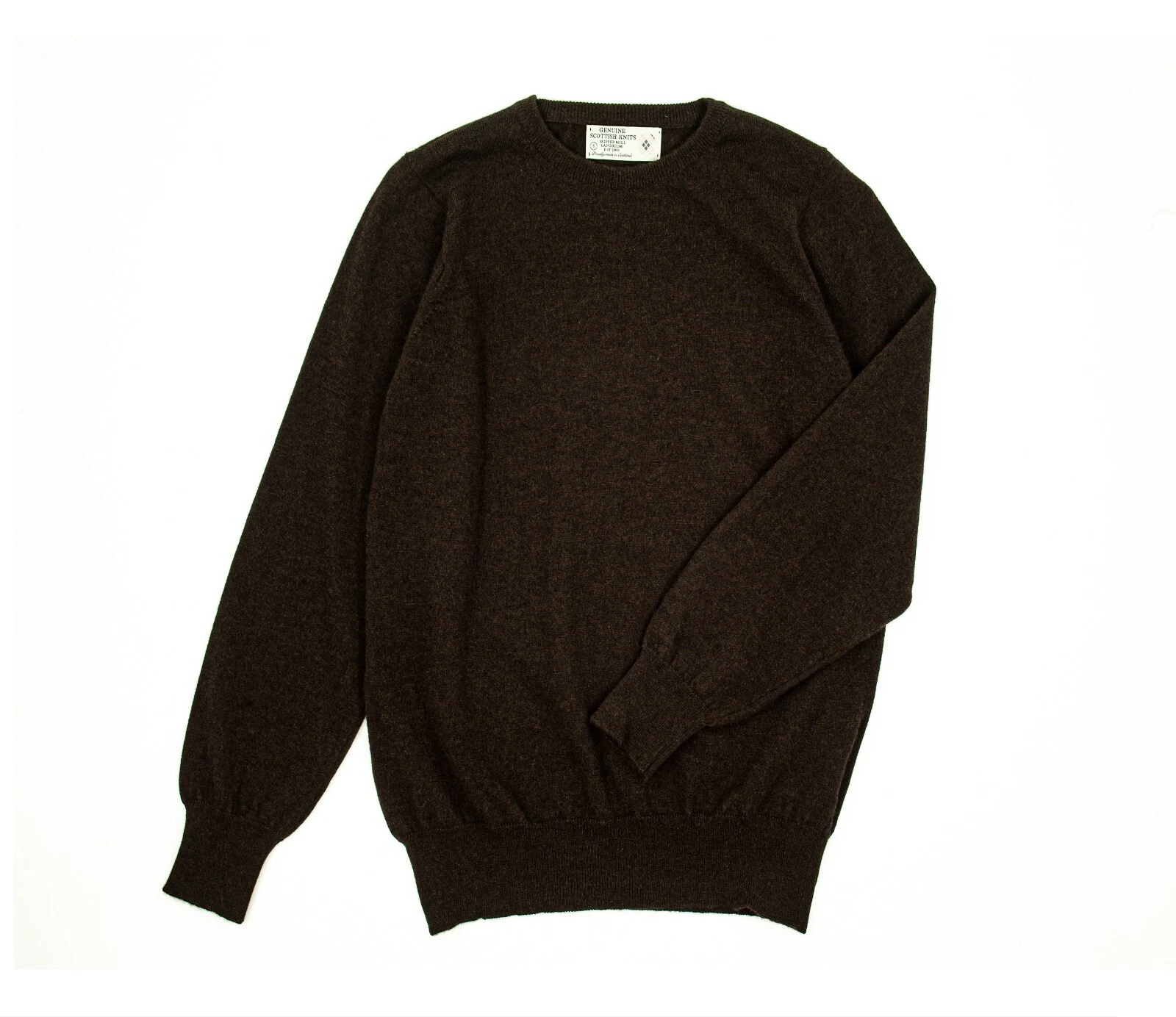 Geelong 2ply Lambswool Crew Neck Jumper