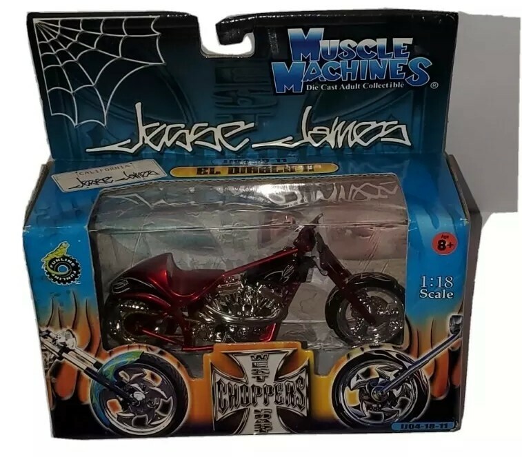 Muscle Machines Jesse James El Diablo II #JJ03-18-13, 1:18