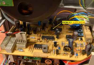 Revox / Studer PROM 1.177.317.51 für Revox B77 oder PR99 Bandlaufwerk Steuerung PCB