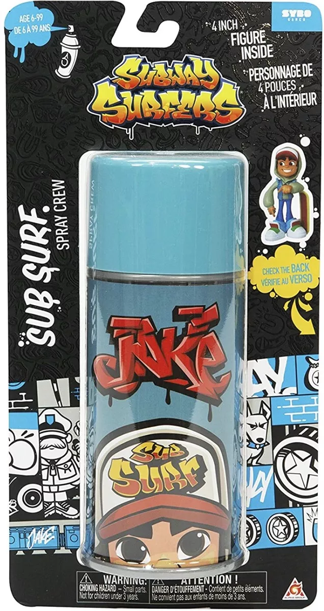 Subway Surfers - Sub Surf Spray Crew - Jake Vinyl Figure (4)