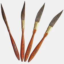 Mack-Lite Pinstriping Striper Paint Brush Sizes #00,#0,#1, #2 OR Set of Four