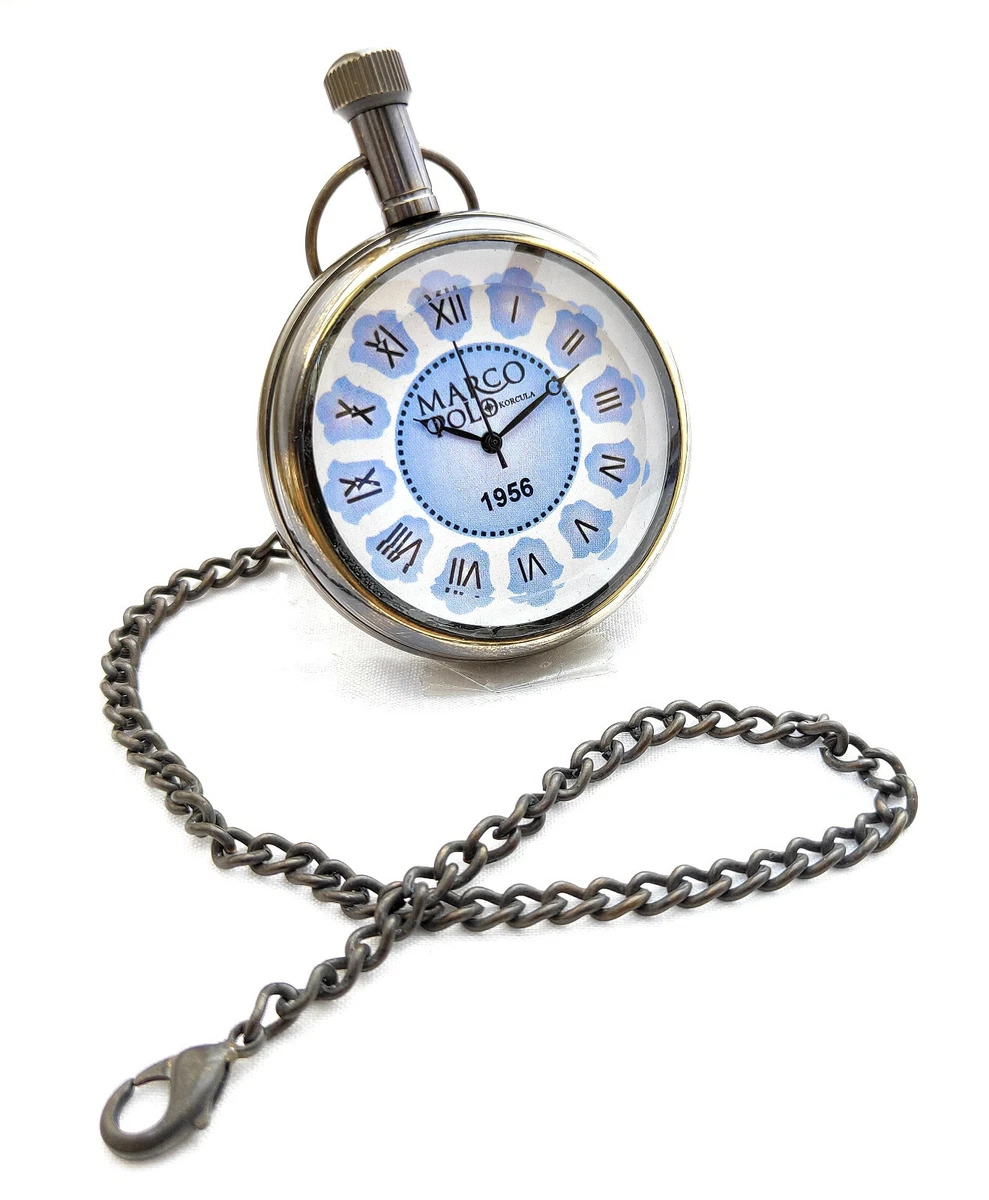 R plique de montre de poche Gandhi K V artisanale 2 pouces avec cha ne