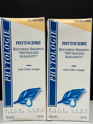 Phytologie Phytocidre Restoring Shampoo Neutralizes Alkalinity - 2 pack/6.8 floz