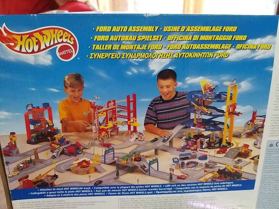 Rarissima Hot Wheels Officina di montaggio Ford MATTEL WHEELS contiene un Auto - Immagine 4 di 4