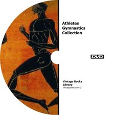 ATHLETICS GYMNASTICS CALISTHENICS BODYBUILDING INDIAN CLUBS * 82 BOOKS on DVD