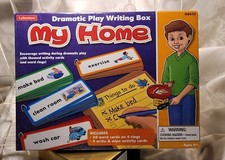 Lakeshore Learning Dramatic Play Writing Box MY HOME GG635- New