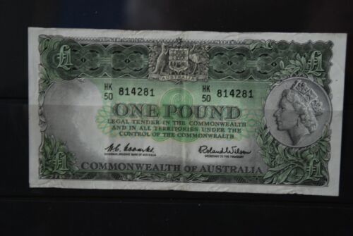 Australia One Pound Note - Picture 1 of 2