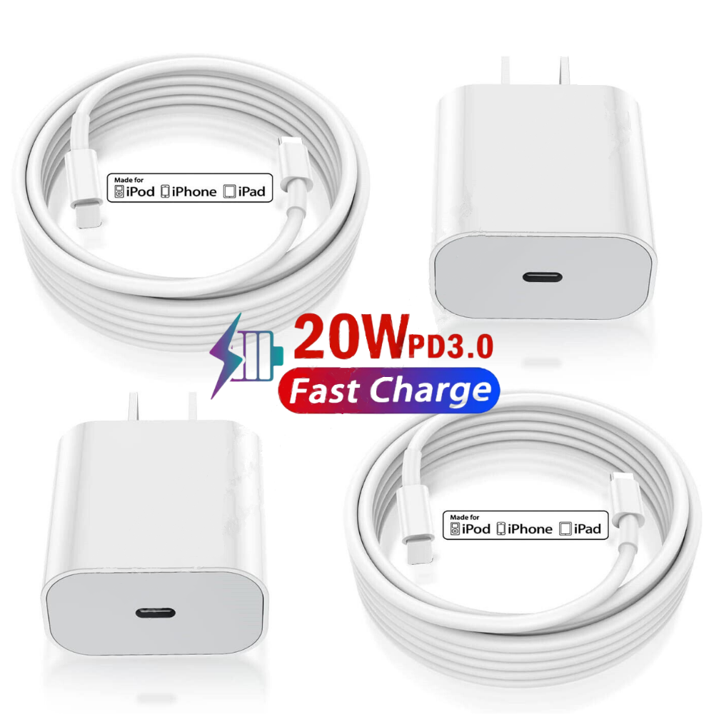 2024 Upgrade Super Fast Charger Type C For iPhone 14 13 12 11 Pro Max Xs XR iPad